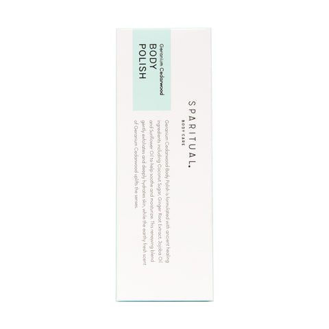 Image of SpaRitual Geranium Cedarwood Body Polish, 6 oz