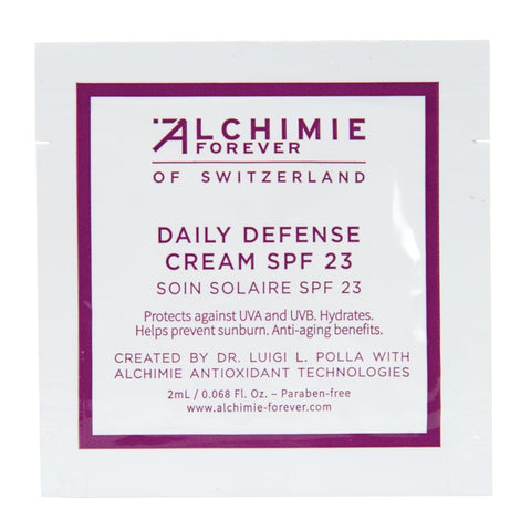 Image of Moisturizers, Lotions & Oils Sample Alchimie Forever Daily Defense SPF 23