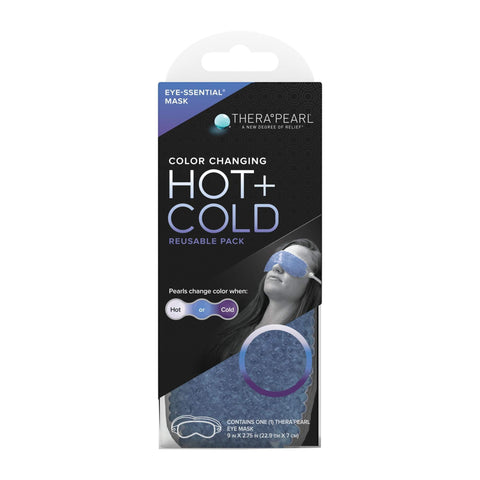 Image of Therapy Wraps & Packs THERAPEARL Color Changing, Hot & Cold Eye-ssential Mask