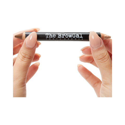 Image of The BrowGal Highlighter & Concealer Duo Pencil, Bronze/Toffee