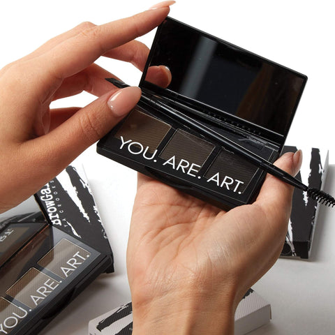 Image of The BrowGal Convertible Brow Powder Pomade Duo, Light Hair
