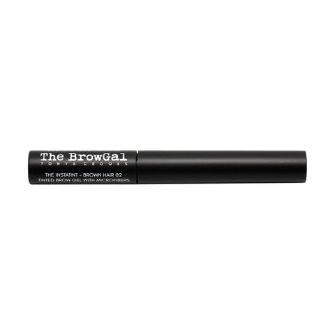 Image of The BrowGal Instatint Tinted Eyebrow Gel with Micro Fibers, Brown Hair