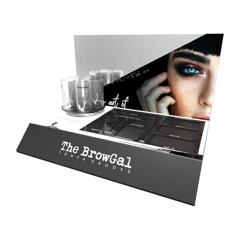 Image of The BrowGal Counter Display