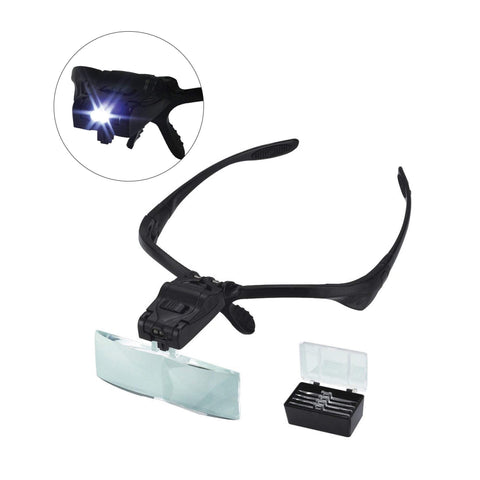 Image of VLash Magnispec Pro Glasses with LED Light