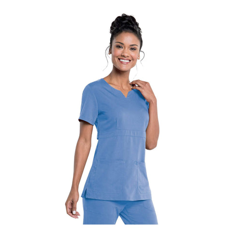 Image of Urbane Leah Empire Notch Neck Tunic