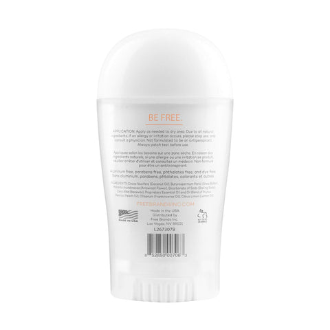 Image of Freedom Natural Deodorant Frankincense Peach Large Stick