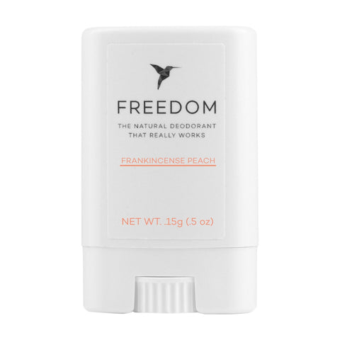 Image of Freedom Natural Deodorant Frankincense Peach Travel Mini