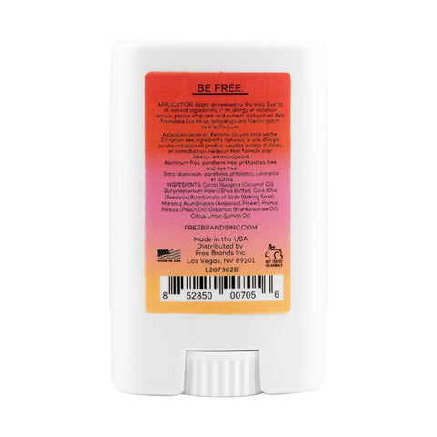 Image of Freedom Natural Deodorant Frankincense Peach Travel Mini