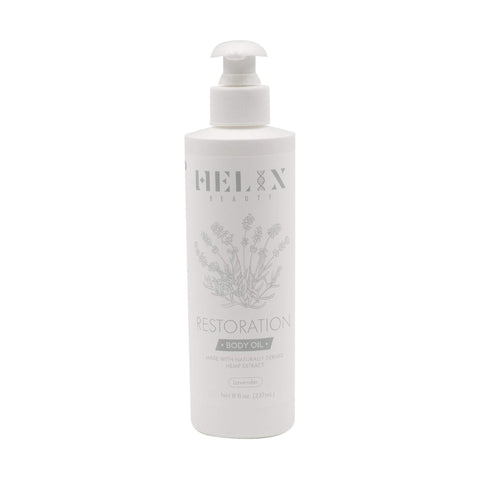 Image of Helix Beauty Restoration Lavendar Body Oil 1,000 mg,  8 oz