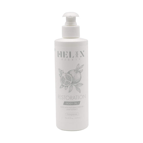 Image of Helix Beauty Restoration Pomegranate Body Oil 1,000 mg, 8 oz