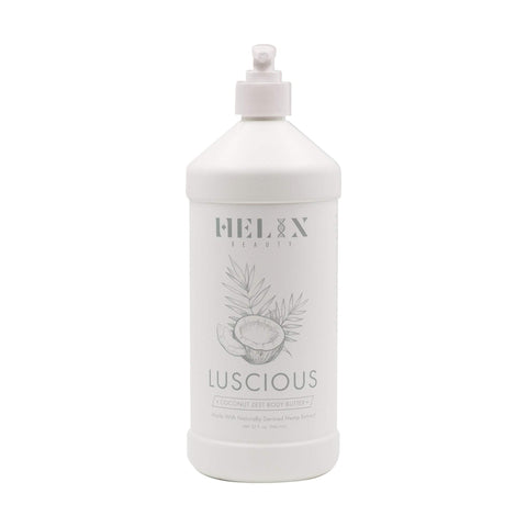 Image of Helix Beauty Luscious Coconut Body Butter 1,000 mg, 32 oz