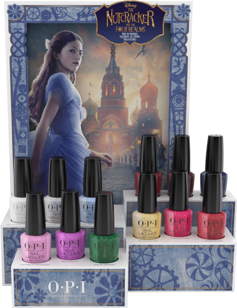 OPI Lacquer - Edition A - 12 Piece Chipboard Display