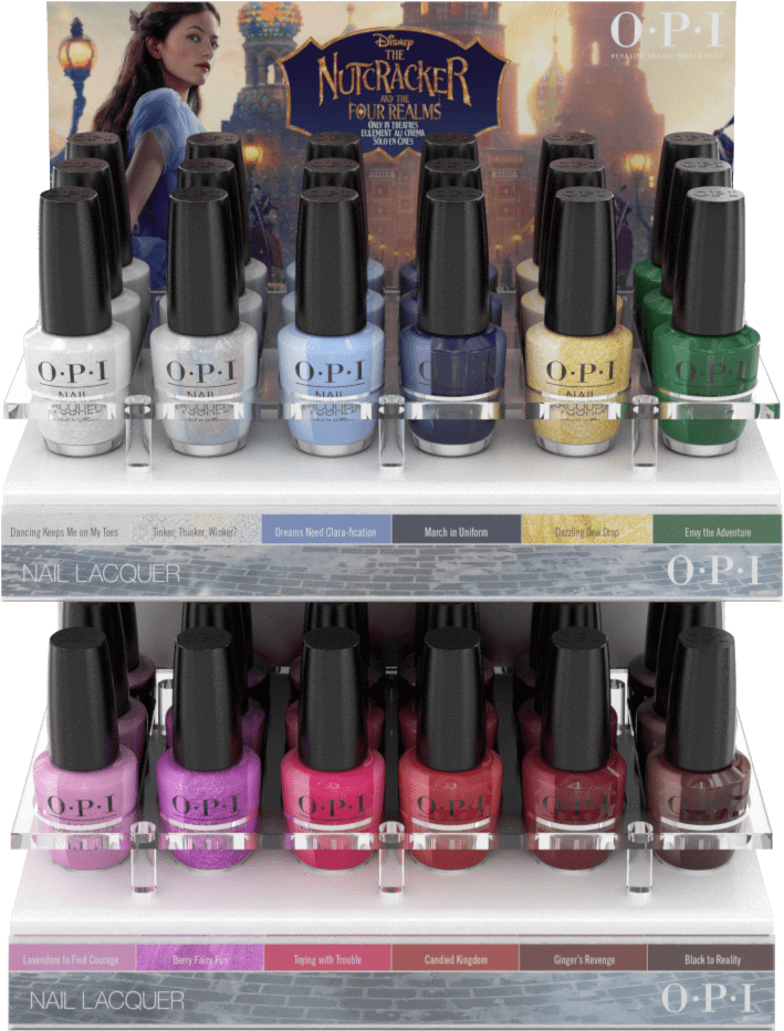 OPI Lacquer - Edition C - 36 Piece Acrylic Display
