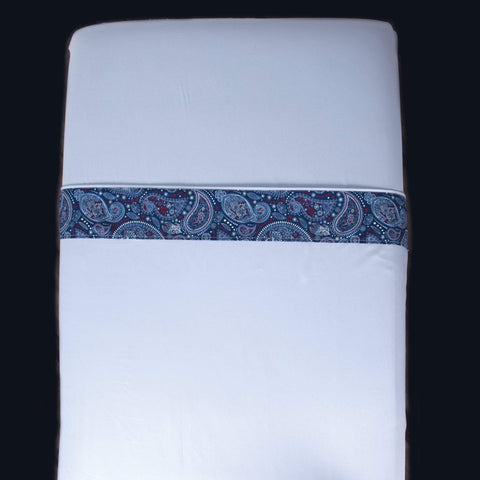 Image of Sposh Paisley Collection Flat Sheet