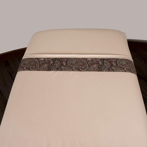 Image of Sposh Paisley Collection Flat Sheet