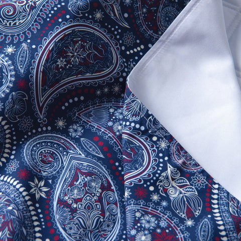 Image of Sposh Massage Table Saddle Paisley Collection
