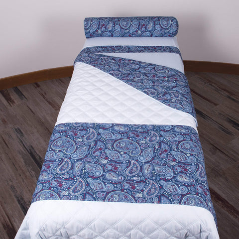 Image of Sposh Massage Table Saddle Paisley Collection