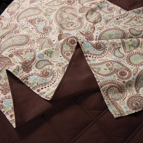 Image of Sposh Massage Table Saddle Paisley Collection