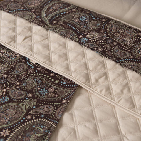Image of Sposh Massage Table Saddle Paisley Collection