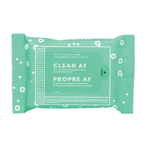 Image of Patchology Clean AF On-the-Go Refreshing Facial Cleansing Wipes / 15 count