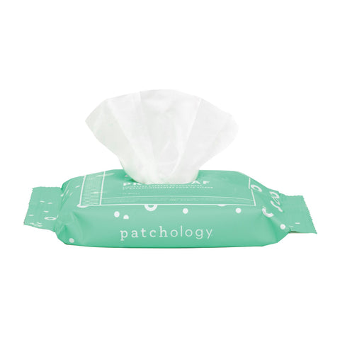 Image of Patchology Clean AF On-the-Go Refreshing Facial Cleansing Wipes / 15 count