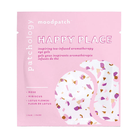 Image of Patchology Moodpatch Happy Place Inspiring Tea-Infused Aromatherapy Eye Gels, 5 Pairs