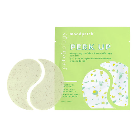 Image of Patchology Moodpatch Perk Up Energizing Tea-Infused Aromatherapy Eye Gels, 5 Pairs