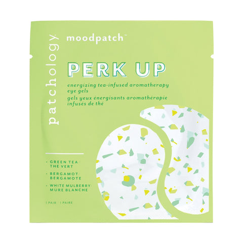 Image of Patchology Moodpatch Perk Up Energizing Tea-Infused Aromatherapy Eye Gels, 5 Pairs
