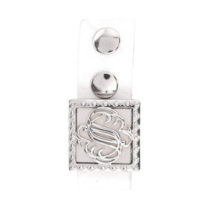Signature Aromatherapy Locket Bracelet / White