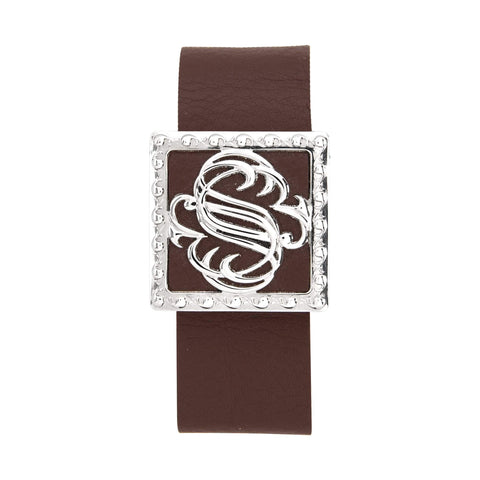 Image of Signature Aromatherapy Locket Bracelet / Brown