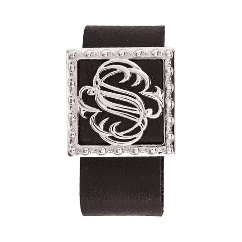 Image of Signature Aromatherapy Locket Bracelet / Black