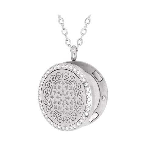 Image of Stainless Steel Siren Crystals Pendant