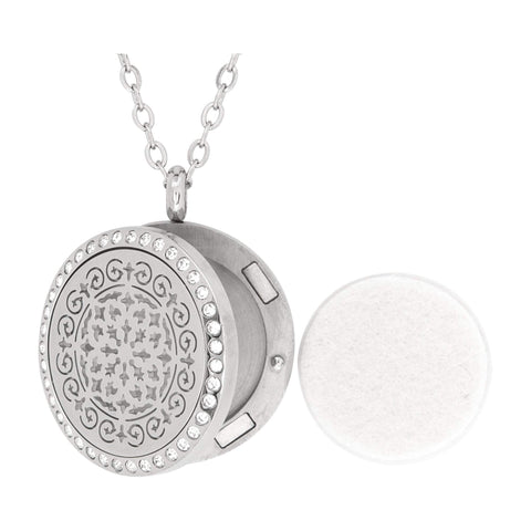 Image of Stainless Steel Siren Crystals Pendant