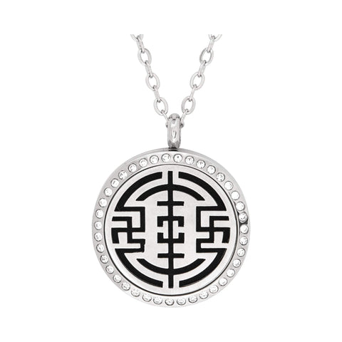Image of Stainless Steel Orient Crystal Pendant