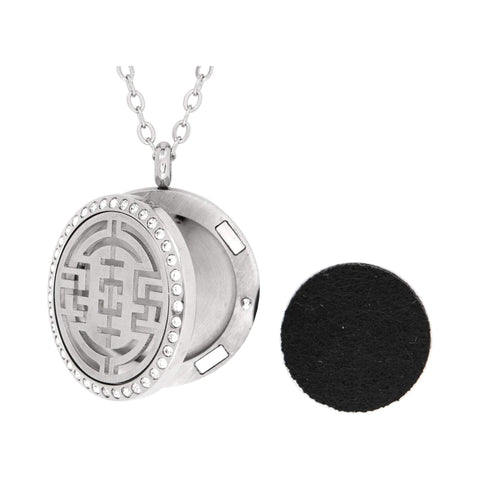 Image of Stainless Steel Orient Crystal Pendant