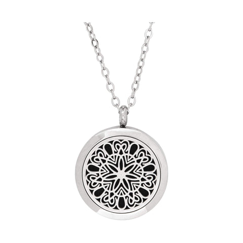 Image of Stainless Steel Circle of Love Pendant