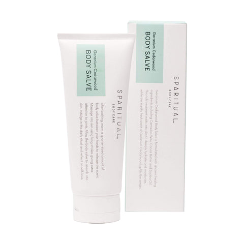 Image of SpaRitual Geranium Cedarwood  Body Salve, 3.4 oz