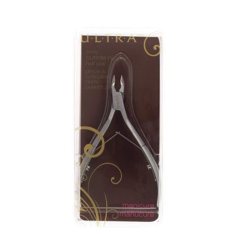Image of Ultra Cuticle Nipper, Stainless Steel, 1/2 Jaw, Double Spring