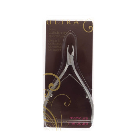 Image of Ultra Cuticle Nipper, Stainless Steel, 1/4 Jaw Double Spring