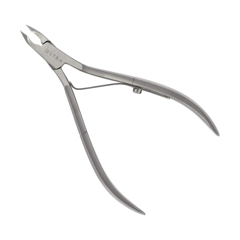 Image of Ultra Premium Cuticle Nipper, Stainless Steel, 1/2 Jaw, Single Spring
