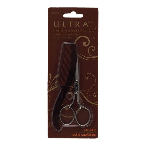 Image of Ultra Mustache Scissors and Comb