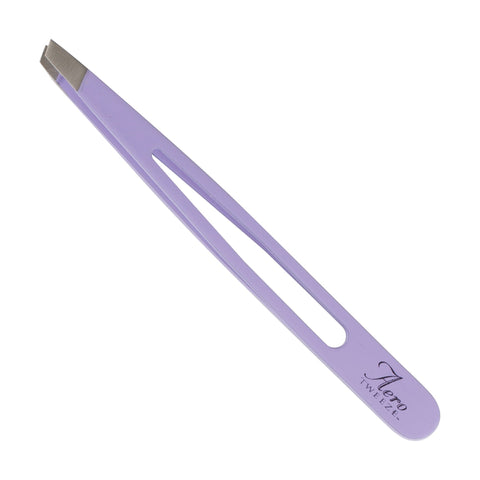Image of Ultra Aero Tweeze Slant Tip Stainless Steel Tweezers, Purple