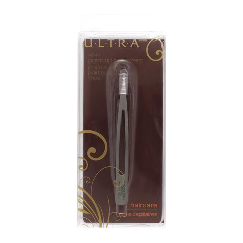 Image of Ultra Professional Point Tip Stainless Steel Tweezers