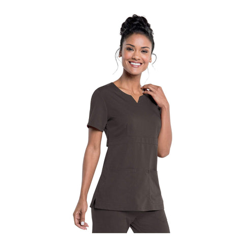 Image of Urbane Leah Empire Notch Neck Tunic