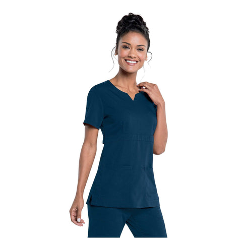 Image of Urbane Leah Empire Notch Neck Tunic