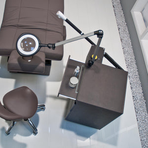 Gharieni Spa Trolley w/Steamer & Mag Lamp
