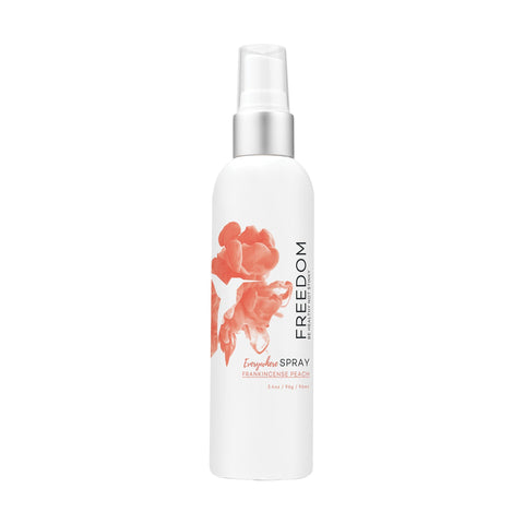 Image of Freedom Natural Deodorant Frankincense Peach Everywhere Spray, 3 oz