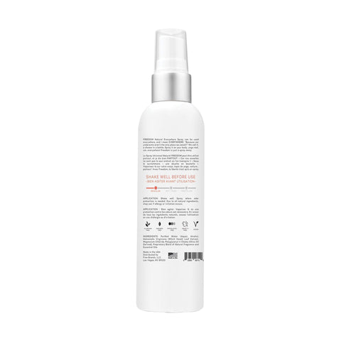 Image of Freedom Natural Deodorant Frankincense Peach Everywhere Spray, 3 oz